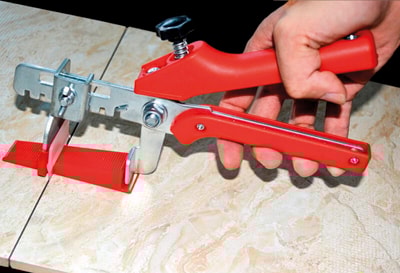 Alicate metálico para cunha distanciado nivelador para mosaicos (DNM-AM)