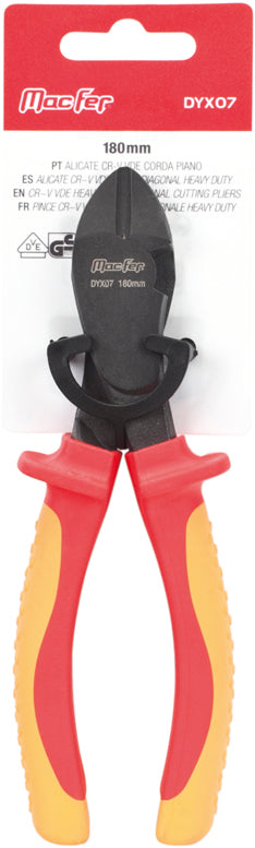 Macfer (DYX07) Cr-V VDE Piano Wire Cutting Pliers