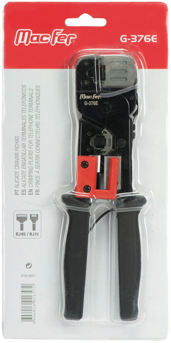 Alicate cravar fichas (G-376E)