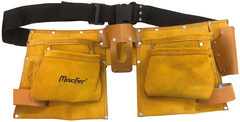 Macfer (GD-677) Leather Pouch with Belt