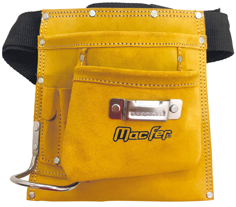 Macfer (GD-679) Leather Pouch with Belt