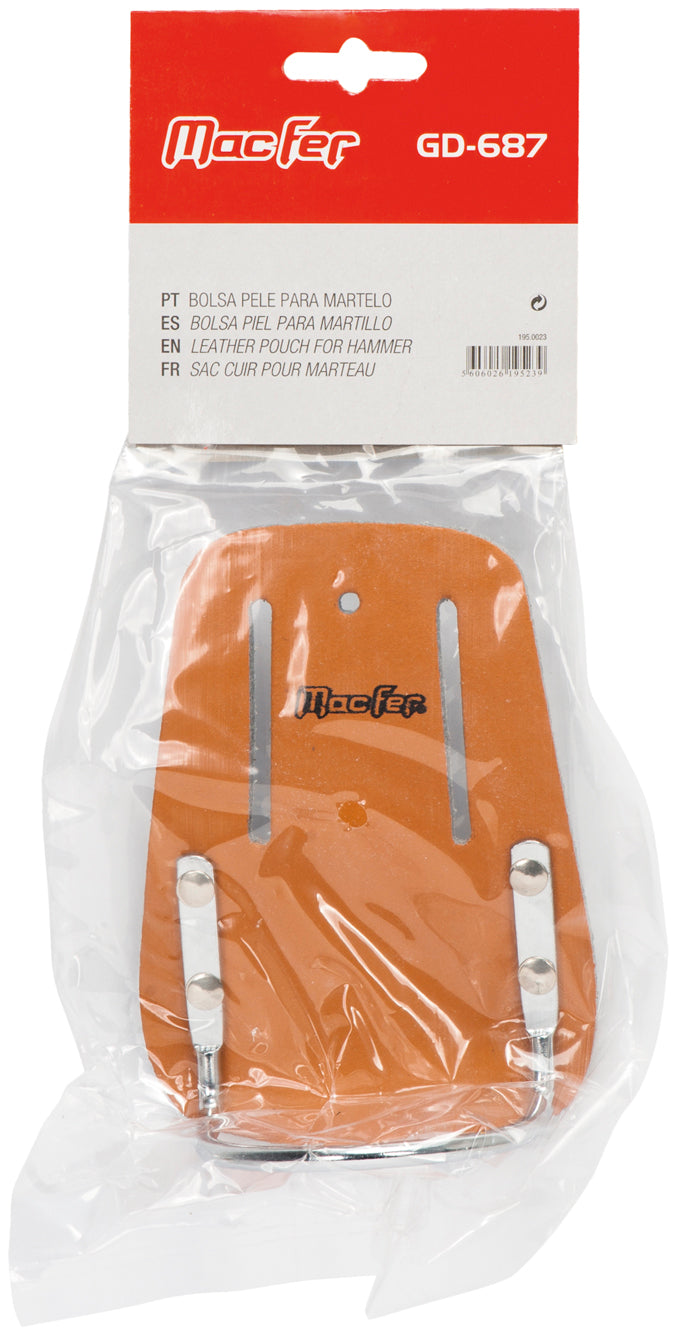 Macfer (GD-687) Leather Hammer Pouch