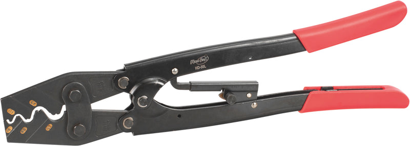 Macfer (HD-50L) Non-Insulated Electrical Terminal Crimping Pliers