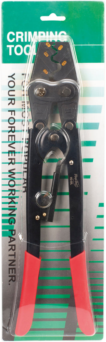 Macfer (HD-50L) Non-Insulated Electrical Terminal Crimping Pliers