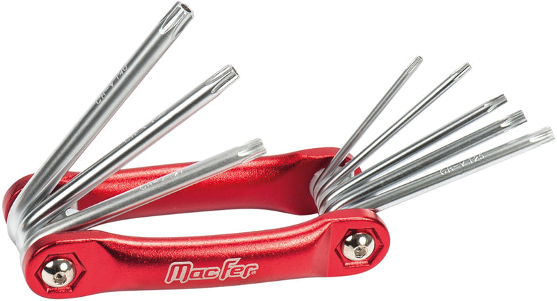 Jogo Chaves "L" Torx Furada Macfer (HR-02)