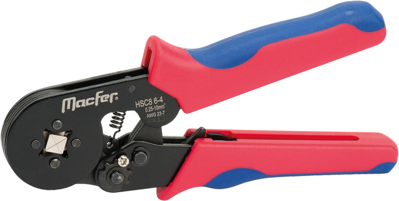 Macfer (HSC8) Crimping Pliers for Multi-Strand Wire Ferrules