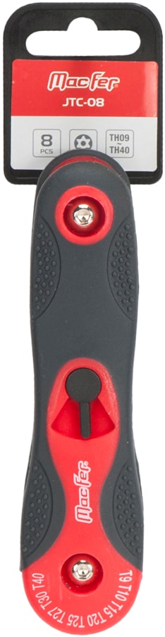 Juego de llaves Torx tipo navaja con agujeros (JTC-08)