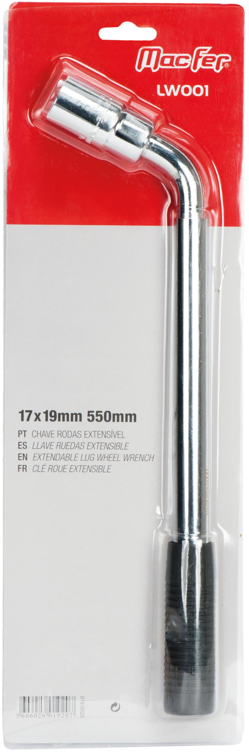 Llave de ruedas extensible (LW001)