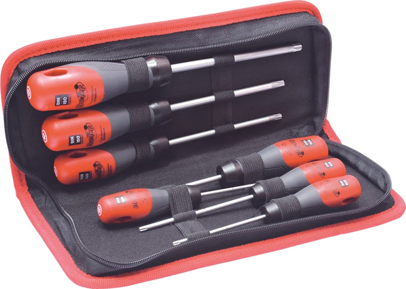 Juego de llaves mecánicas Torx con punta perforada (MC-13)
