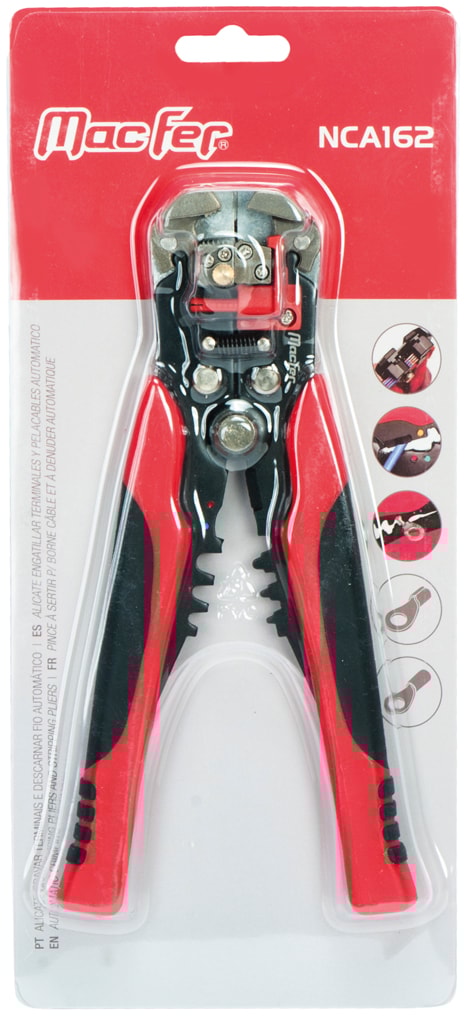 Crimping Pliers For Terminals And Automatic Wire Stripping (NCA162)