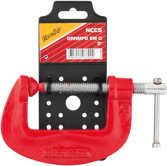 Grampo aperto "G" (NCCS)