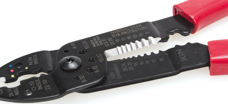 Macfer (SK5-5) Terminal Crimping and Wire Stripping Pliers