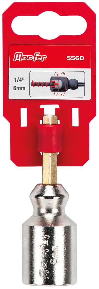 Adaptador sextavado para varão roscado (SS6D)