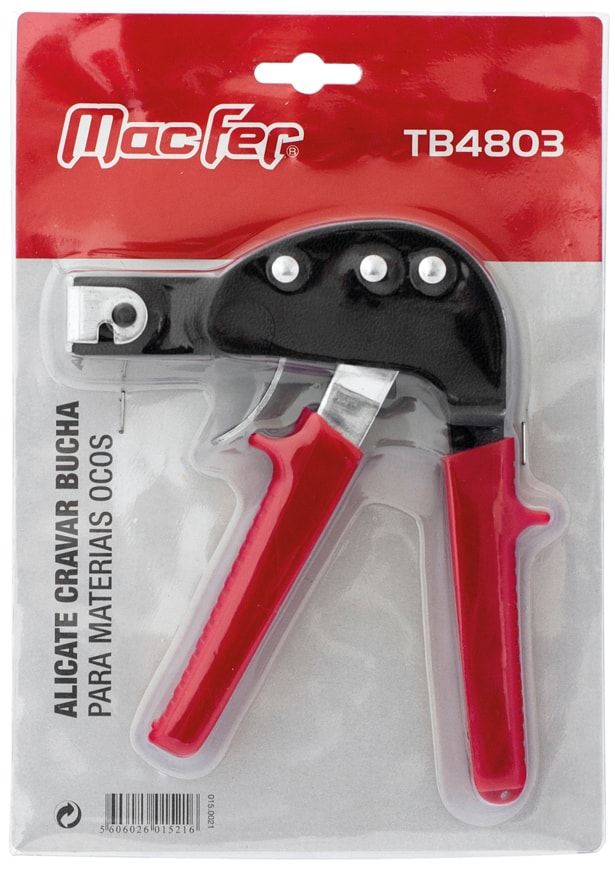 Alicate cravar bucha para materiais ocos (TB4803)