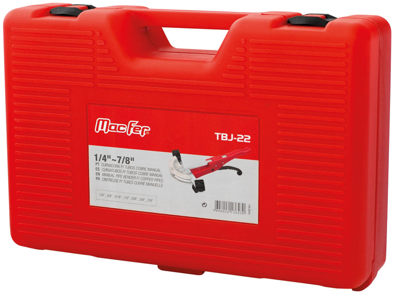 Dobladora manual de tubos de cobre Macfer (TBJ-22)