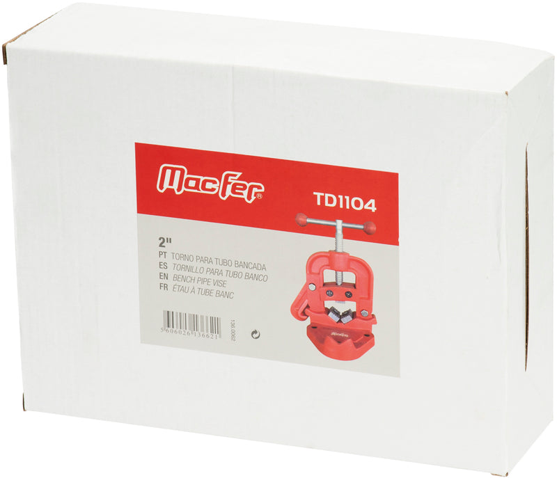 Macfer (TD1104) Bench Pipe Vice