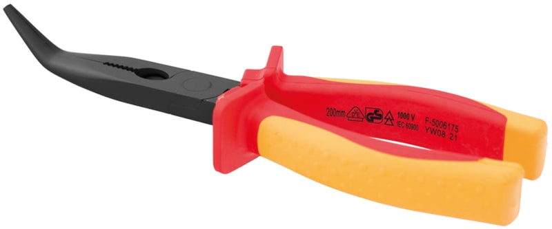 Alicate Cr-V VDE pontas curvas (VDE08W)