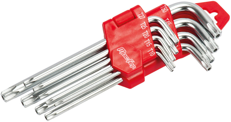 Macfer (WLHR-123L) Long Tamper-Proof Torx "L" Key Set