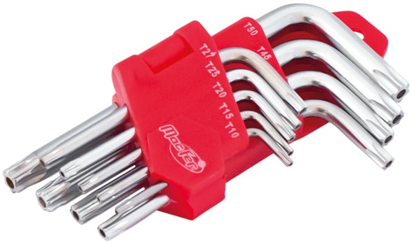 Juego de llaves Torx en forma de "L" (WLHR-123S)