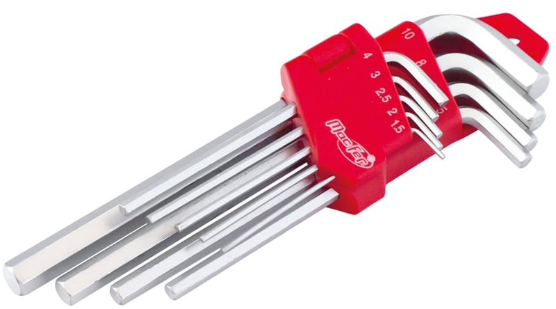 Set Of Long Internal Hexagonal "L" Wrenches (WLHR-146L)