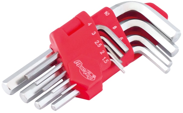 Set Of Internal Hexagonal "L" Wrenches (WLHR-146S)