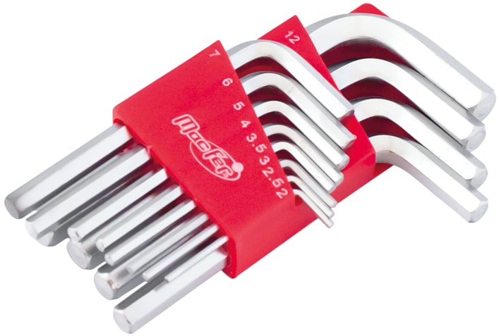 Set Of Internal Hexagonal "L" Wrenches (WLHR-169S)