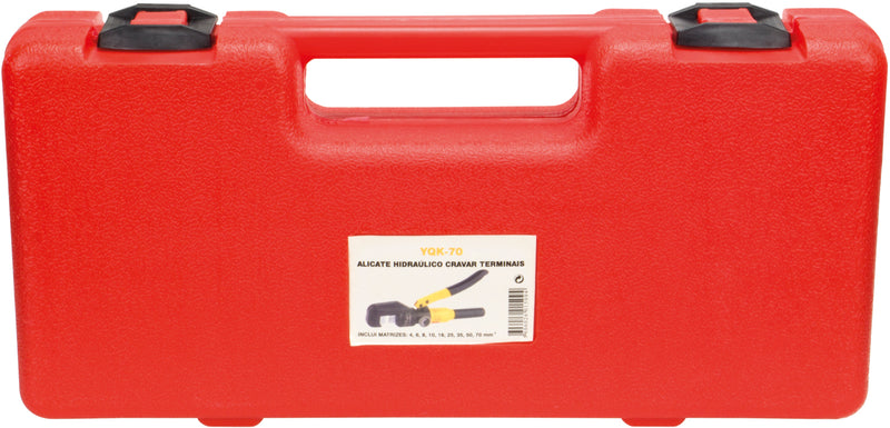 Macfer (YQK-70) Hydraulic Hexagonal Terminal Crimping Pliers
