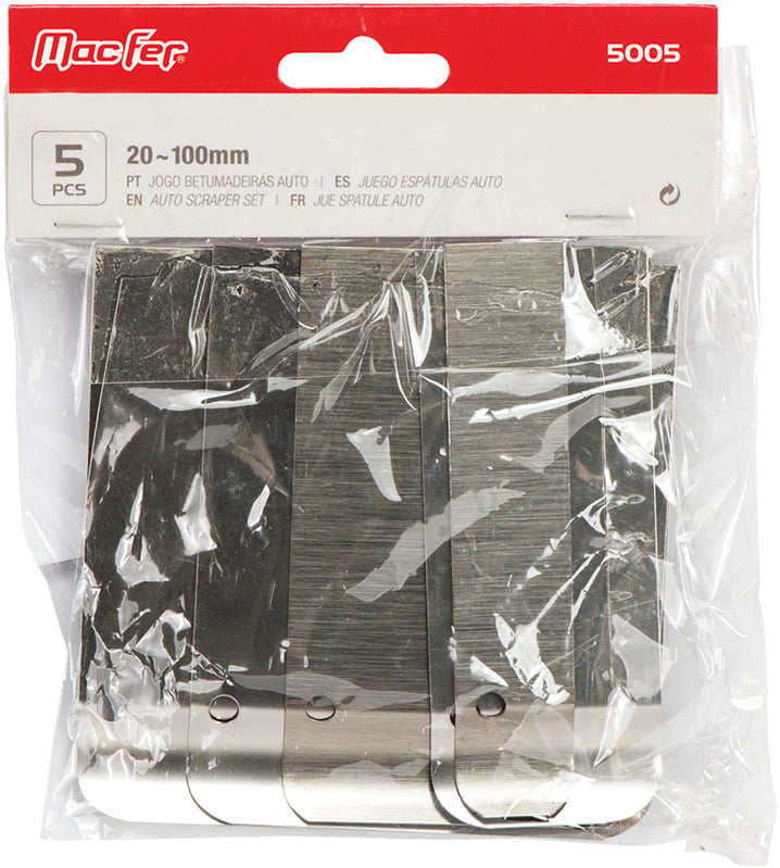 Macfer (5005) Auto Putty Knife Set