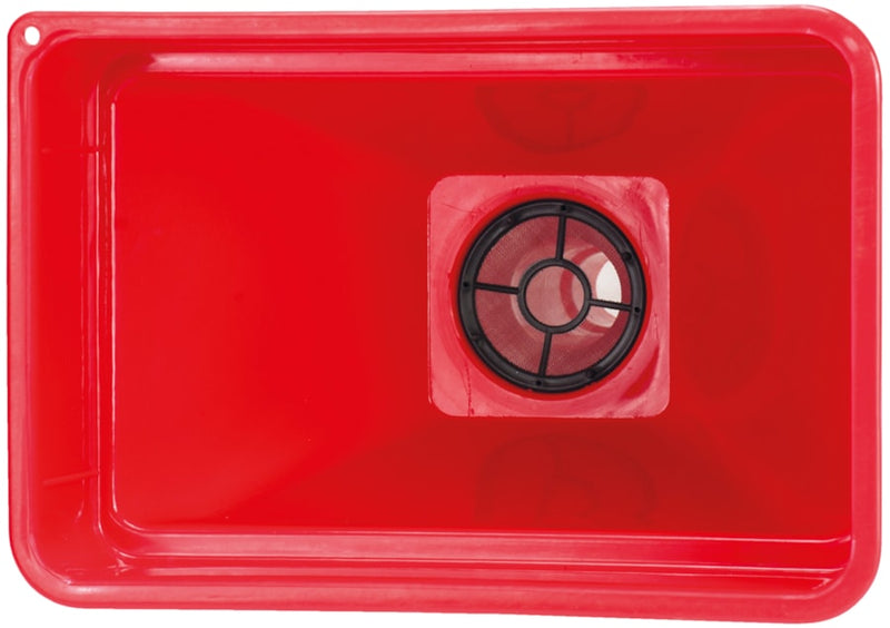 Rectangular Plastic Funnel With Filter (FPR)