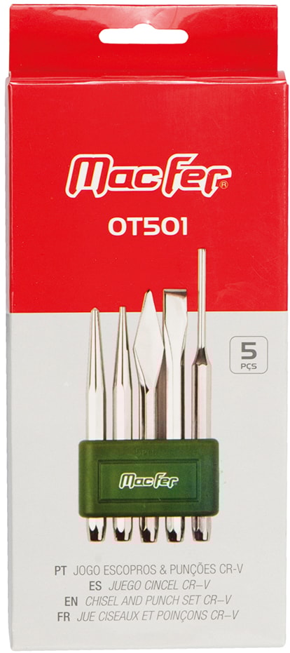 Set Of Chisels And Punches Cr-V (OT501)