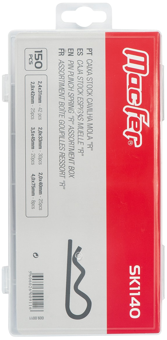 Caixa stock cavilha mola "R" (SK1140)