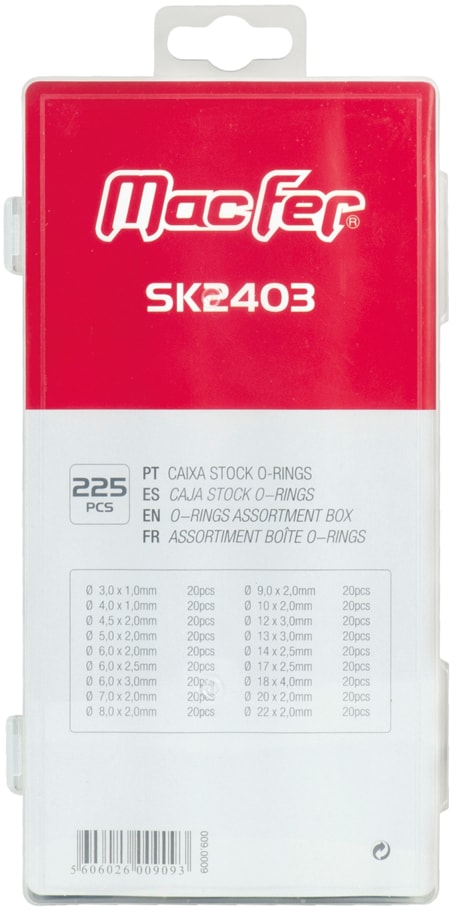 Caja de juntas tóricas (SK2403)