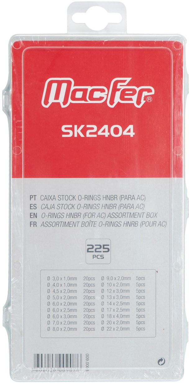 Caja de juntas tóricas Hnbr (para aire acondicionado) (SK2404)