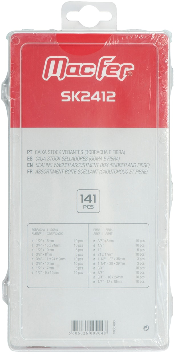 Stock Box Seals (Rubber And Fiber) (SK2412)