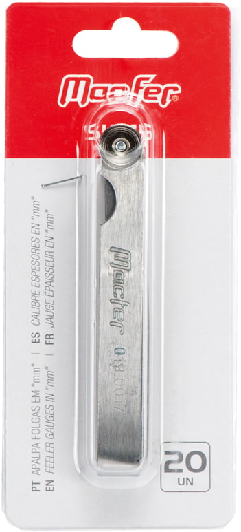 Apalpa folgas em "mm" (SK315)