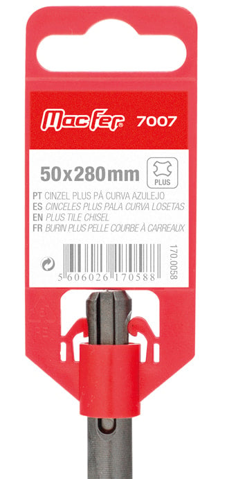 Pala curva para azulejos Chisel Plus (7007)