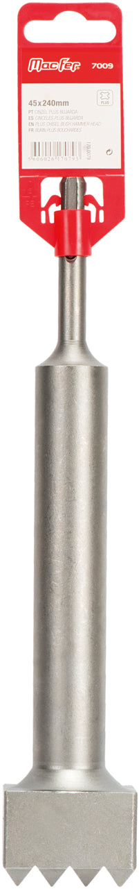 Macfer (7009) SDS-Plus Bush Hammer Chisel