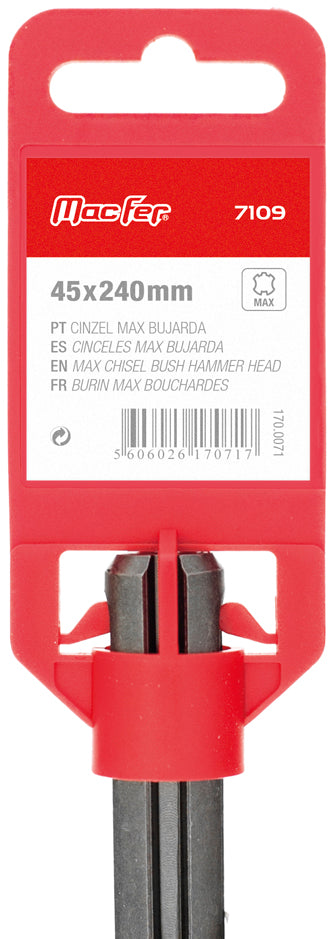 Macfer (7109) SDS-Max Bush Hammer Chisel