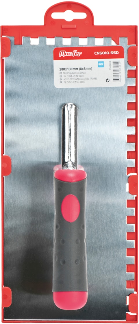 Stainless Steel Serrated Trowel (CN5010-SSD)