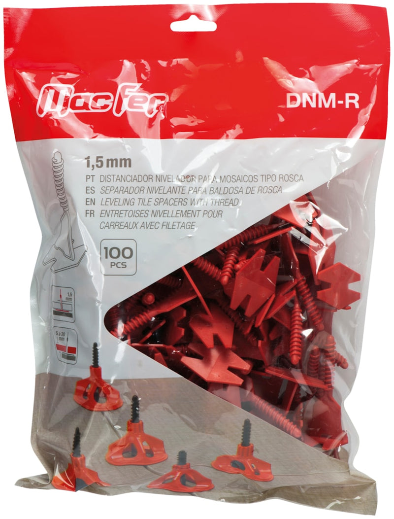 Distanciador nivelador para mosaicos tipo rosca (DNM-R)