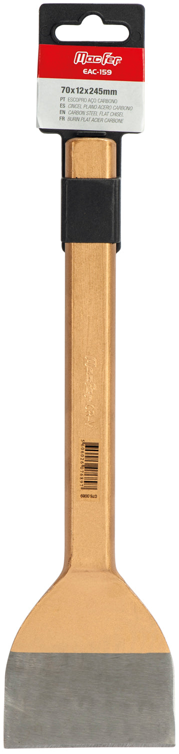 Macfer (EAC-159) Carbon Steel Chisel