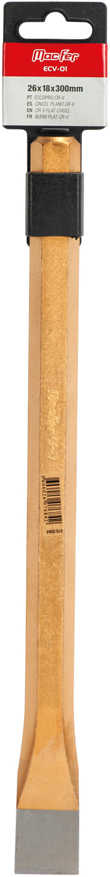 Escopro Cr-V Macfer (ECV-01)