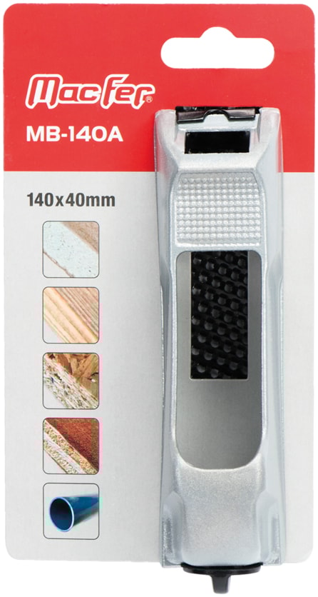 Plaina para gesso cartonado alumínio (MB-140A)