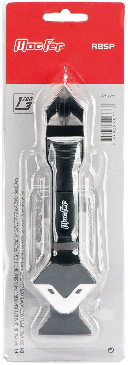 Macfer (RBSP) Silicone Scraper with Spatula