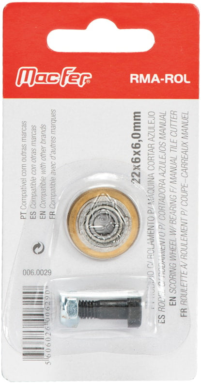 Swivel Castor With Bearing For Tile Cutting Machine (RMA-ROL)