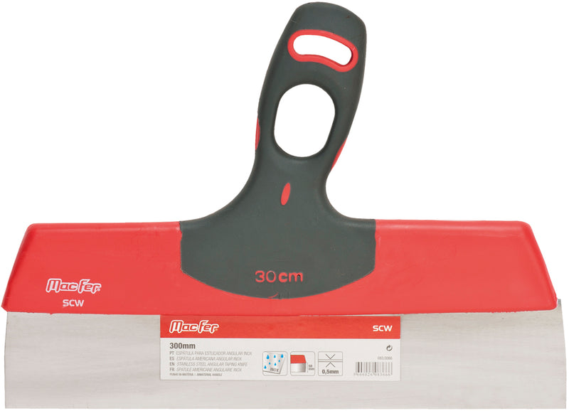 Espátula para Estucador Angular Inox Macfer (SCW)