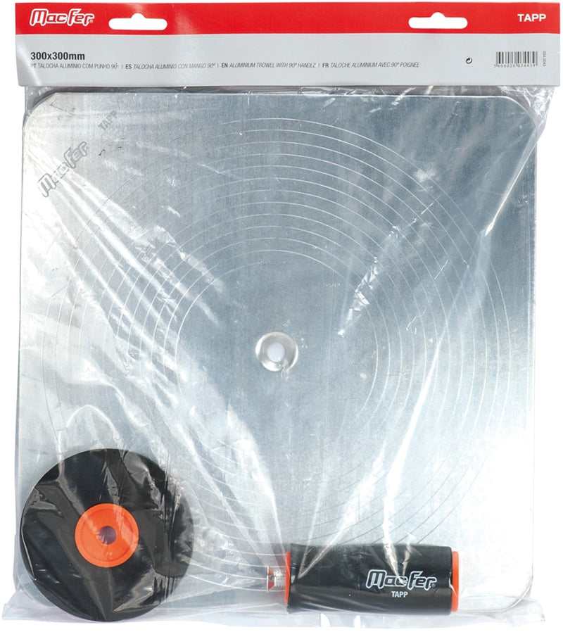 Llana de aluminio con mango de 90º (TAPP)