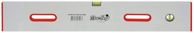 Aluminum Ruler With Bubbles And Handles (W100)