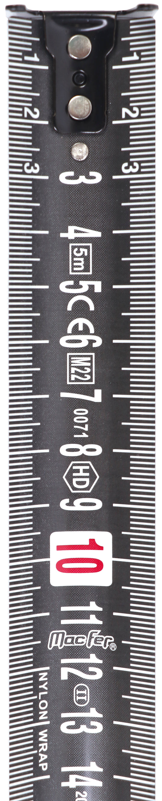 Macfer (22-BB) Anti-Corrosion Tape Measure
