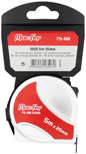 Cinta métrica anticorrosión Macfer (79G-BB)